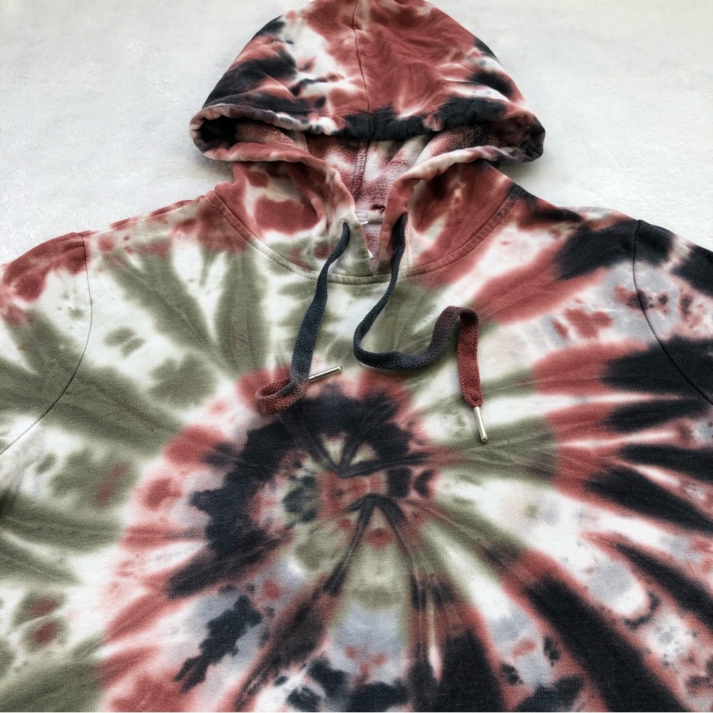 No Boundaries, Tie Dye Hooded Sweatshirt, Size S (Girl) - Picture 9 of 15